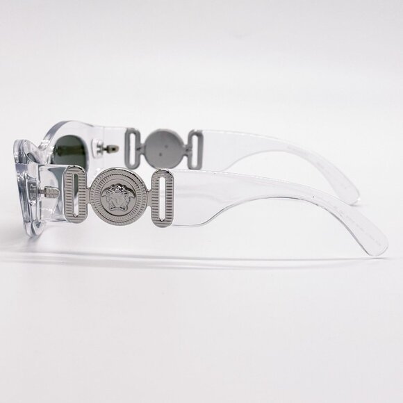 NEW VERSACE SUNGLASSES VE4480U 148/30 TRANSPARENT WOMEN EYEWEAR MOD 4480U 148/30
